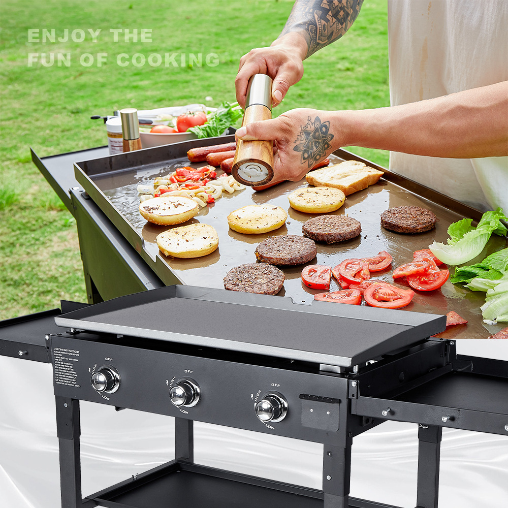 Amazon.com: SKOK Foldable Gas Griddle-28 Inch Outdoor Propane
